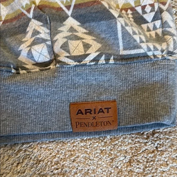 Ariat X Pendleton Gray Hoodie - Picture 3 of 6